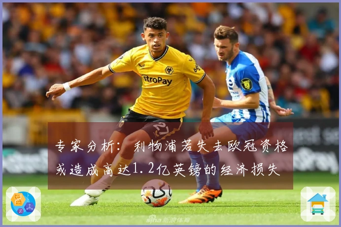 专家分析：利物浦若失去欧冠资格或造成高达1.2亿英镑的经济损失